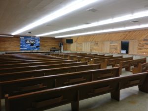 Inside Chapel – Lamoka Baptist Camp